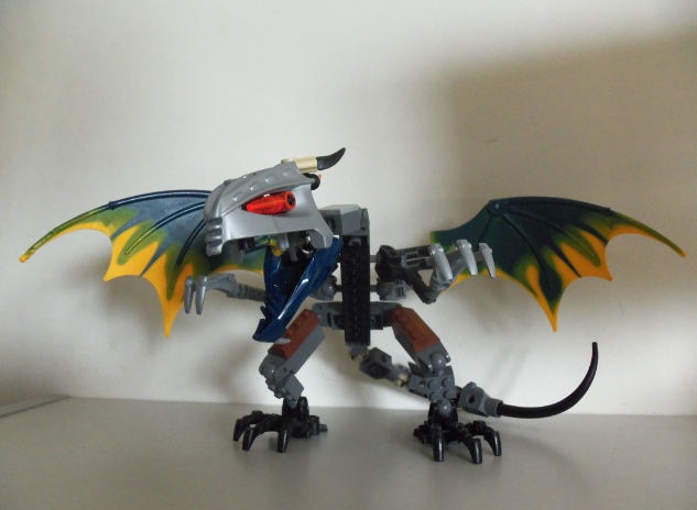 lego custom dragon