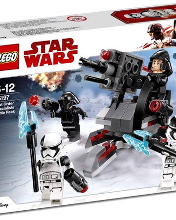 lego star wars first order specialists battle pack