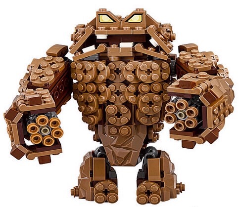 clay face lego