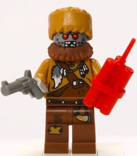 Lego Series New Minifig Movie Wiley Fusebot Robot AUTHENTIC®
