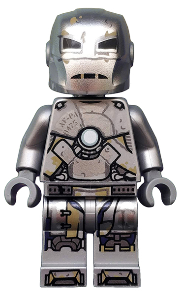 lego iron man gold