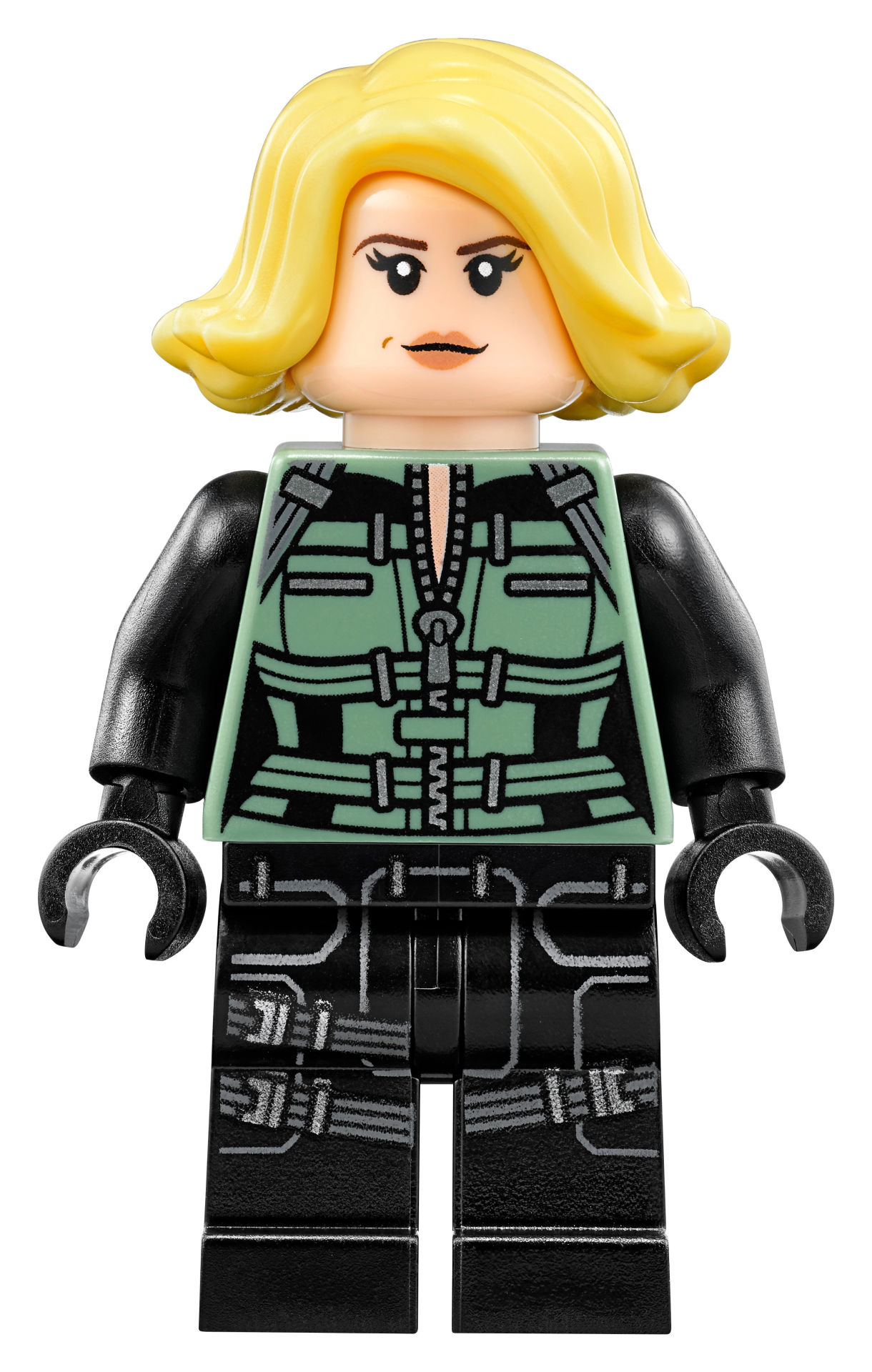 LEGO Black Widow Blond Hair Minifigure NEW Avengers Marvel Mini Figure