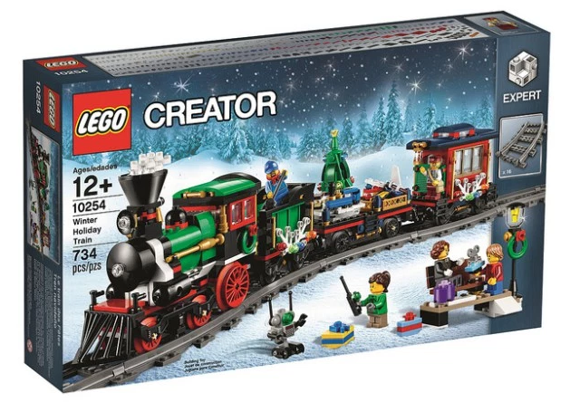 lego santa train