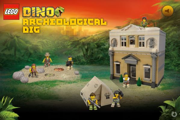 lego dino archeological dig