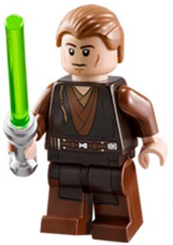 LEGO NEW FLESH MINIFIGURE HEAD WITH FRECKLES DUAL SIDED ANAKIN SKYWALKER FACE
