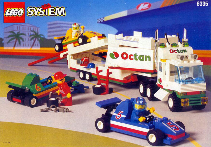lego formula 1 truck