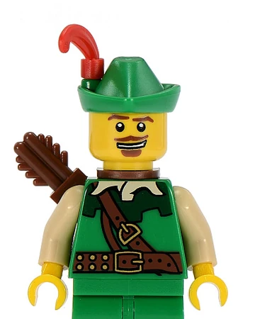 lego robin hood minifigure