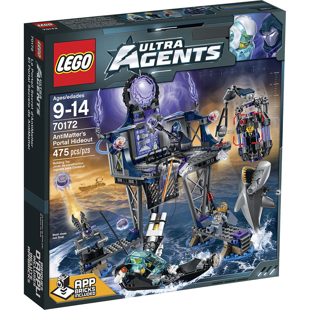 lego ultra agents boat