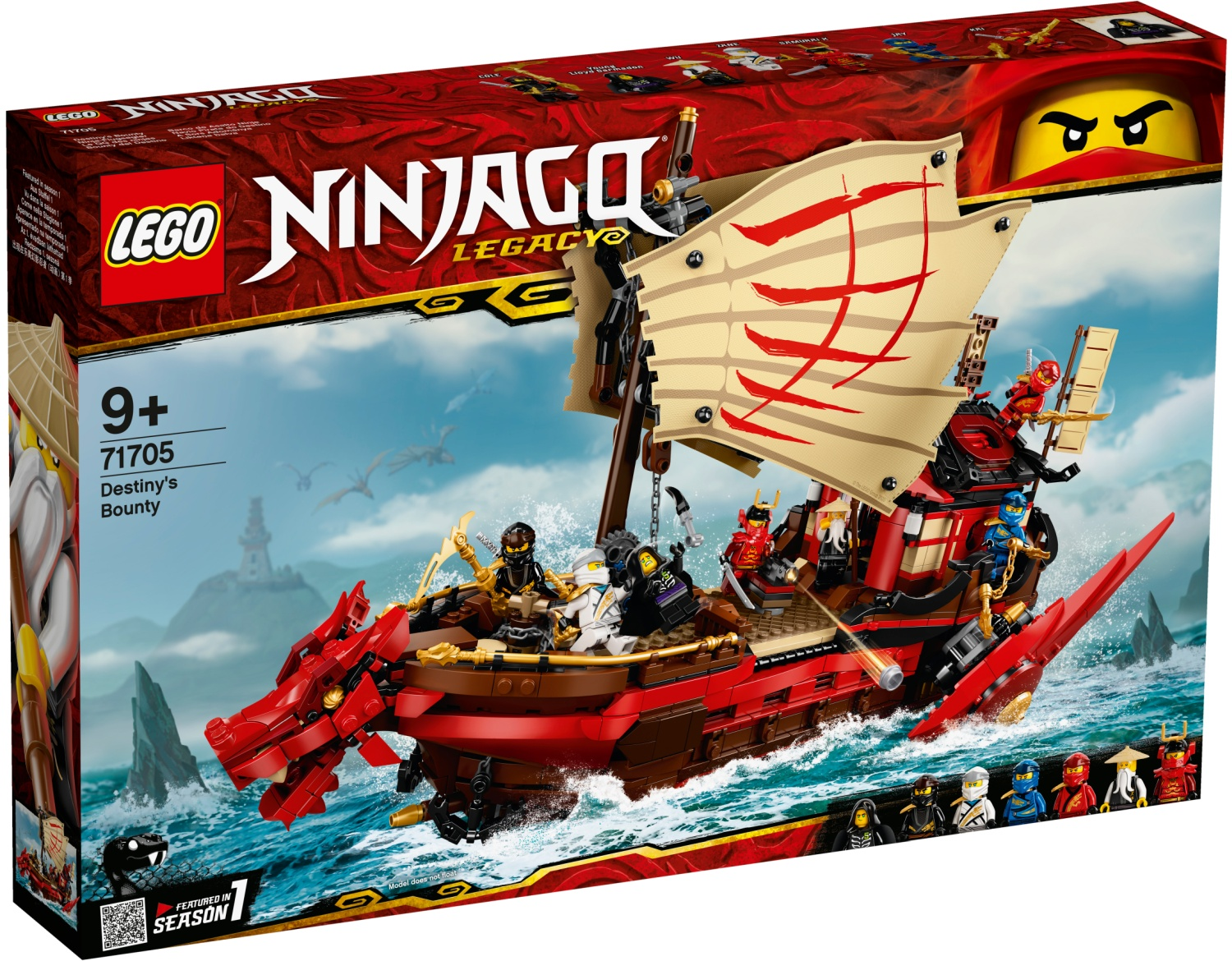 lego ninjago dragon boat