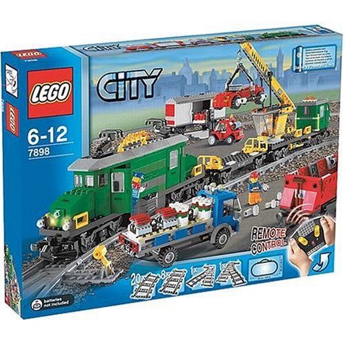 lego city blue train