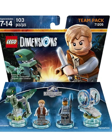 lego dimensions team pack jurassic world