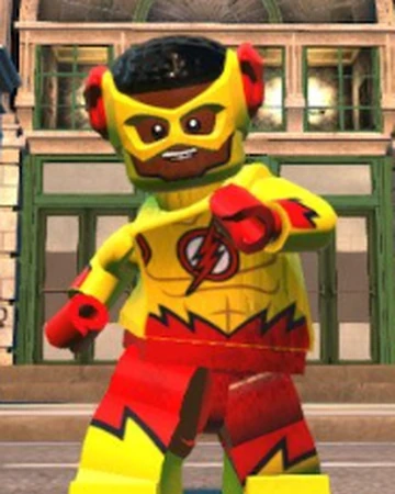 lego dc super villains kid flash