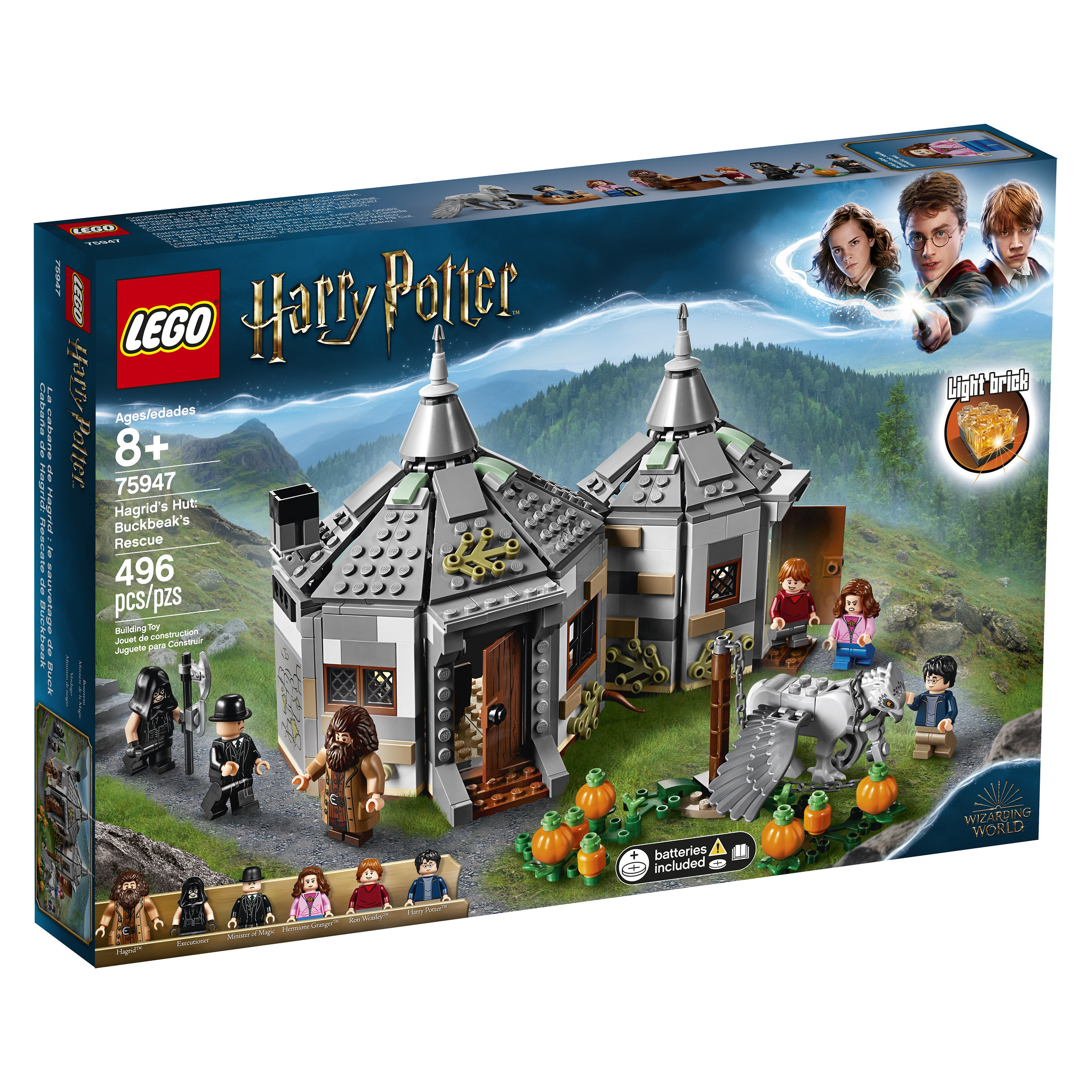 lego hagrid's hut 2018