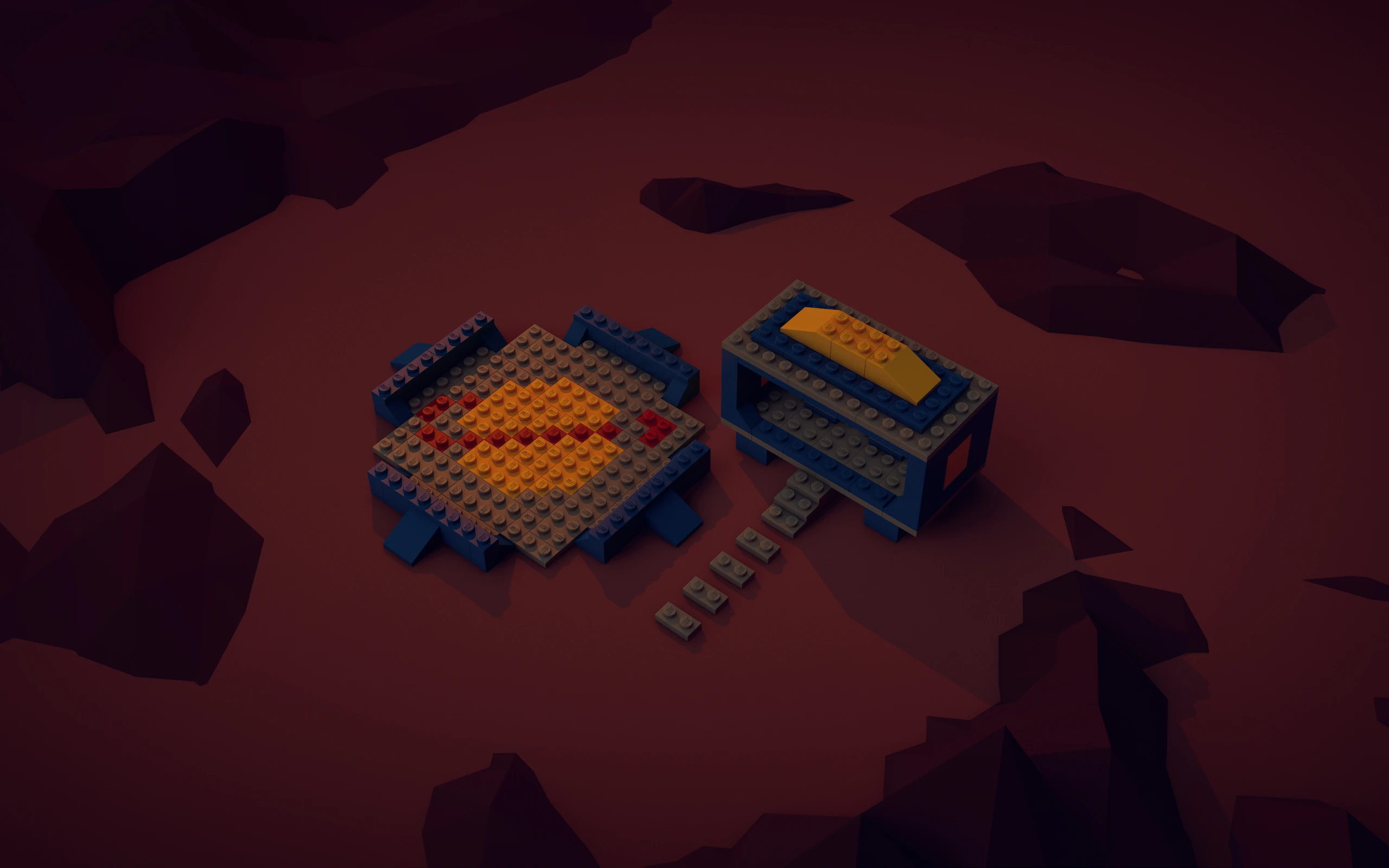 lego lovers build with chrome