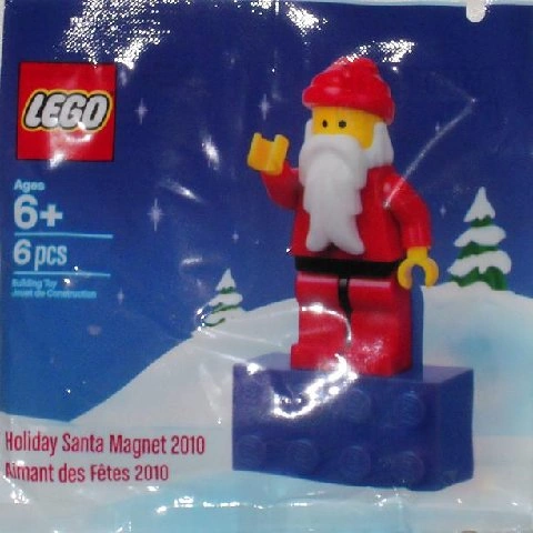 lego christmas magnet