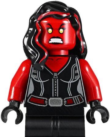 red hulk lego set