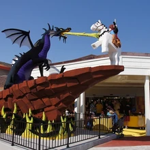 lego dragon downtown disney