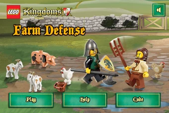 lego farm defense