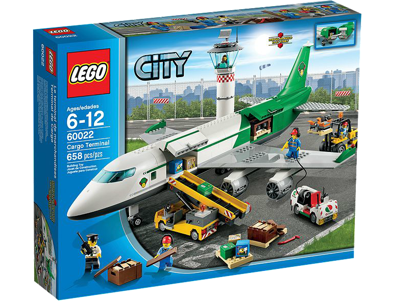 lego cargo plane 7734