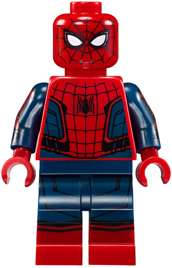 lego iron spider man minifigure