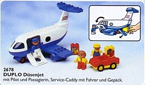 duplo blue plane