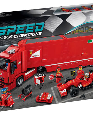 scuderia ferrari truck