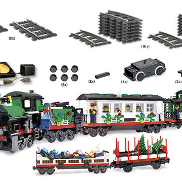lego holiday train motor