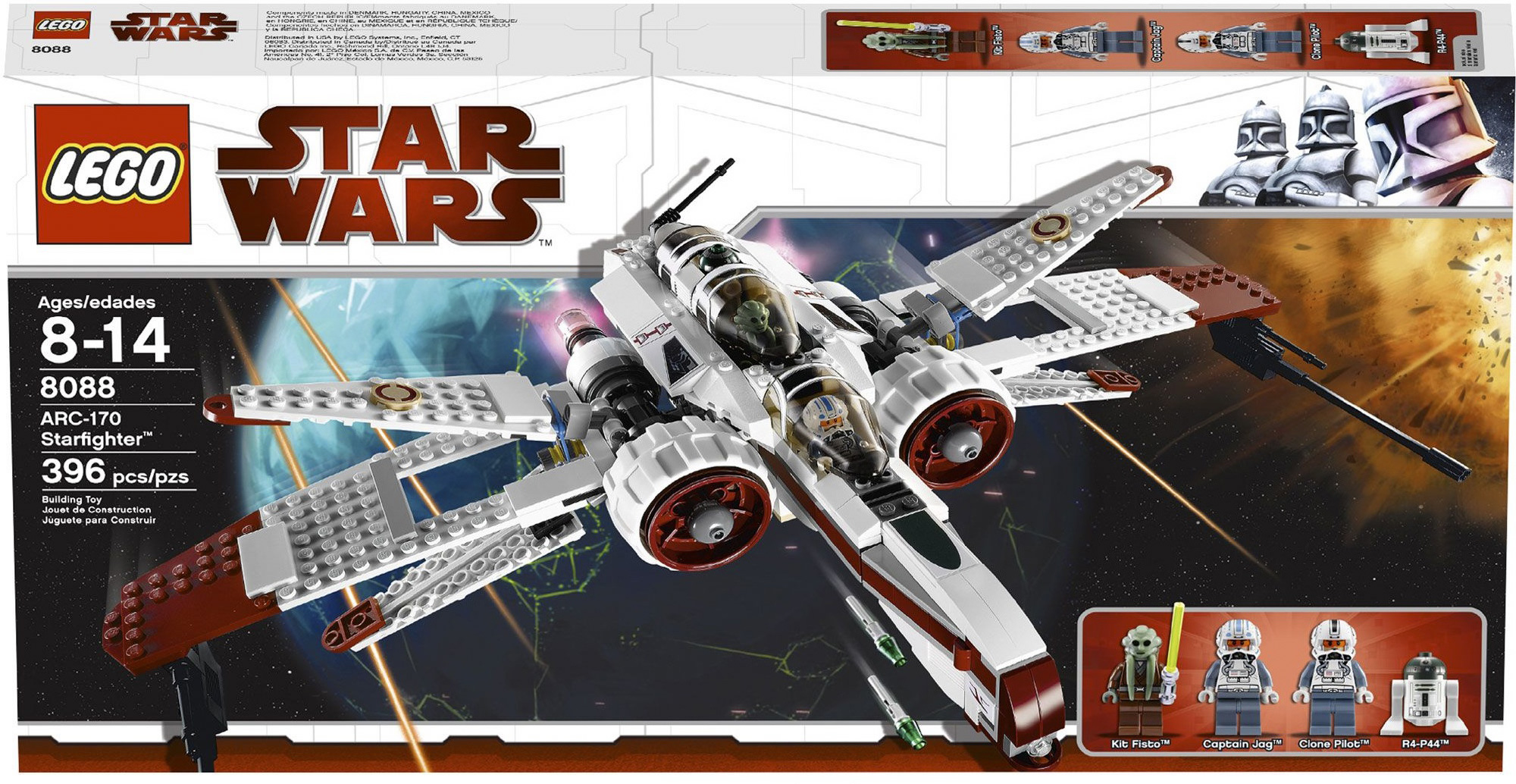 8088 ARC170 Starfighter Lego Enciclopedia FANDOM powered by Wikia