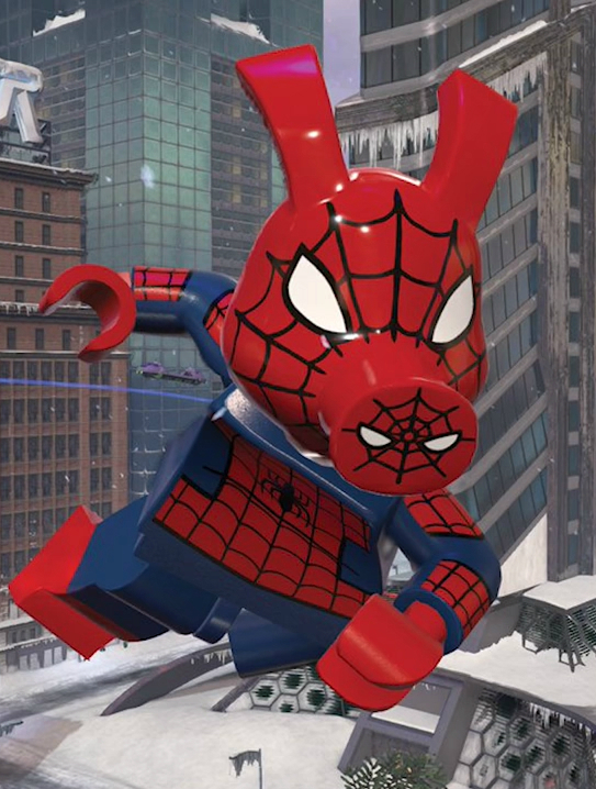 spider pig lego