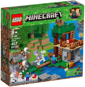 all lego minecraft sets put together 2018