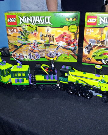 lego ninjago snake train