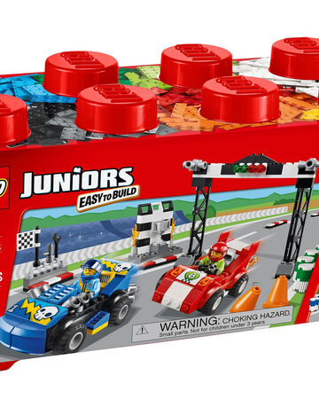 lego juniors race car rally