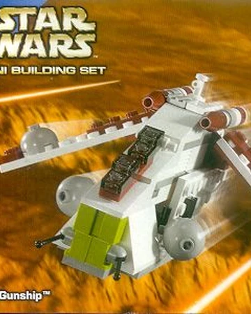 lego star wars mini republic gunship