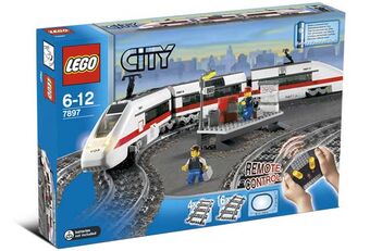 lego city electric train