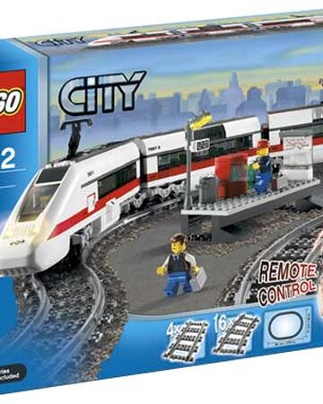 lego city passenger rc train