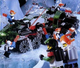Lot of 3 1993-1994 LEGO Ice Planet Space Sets