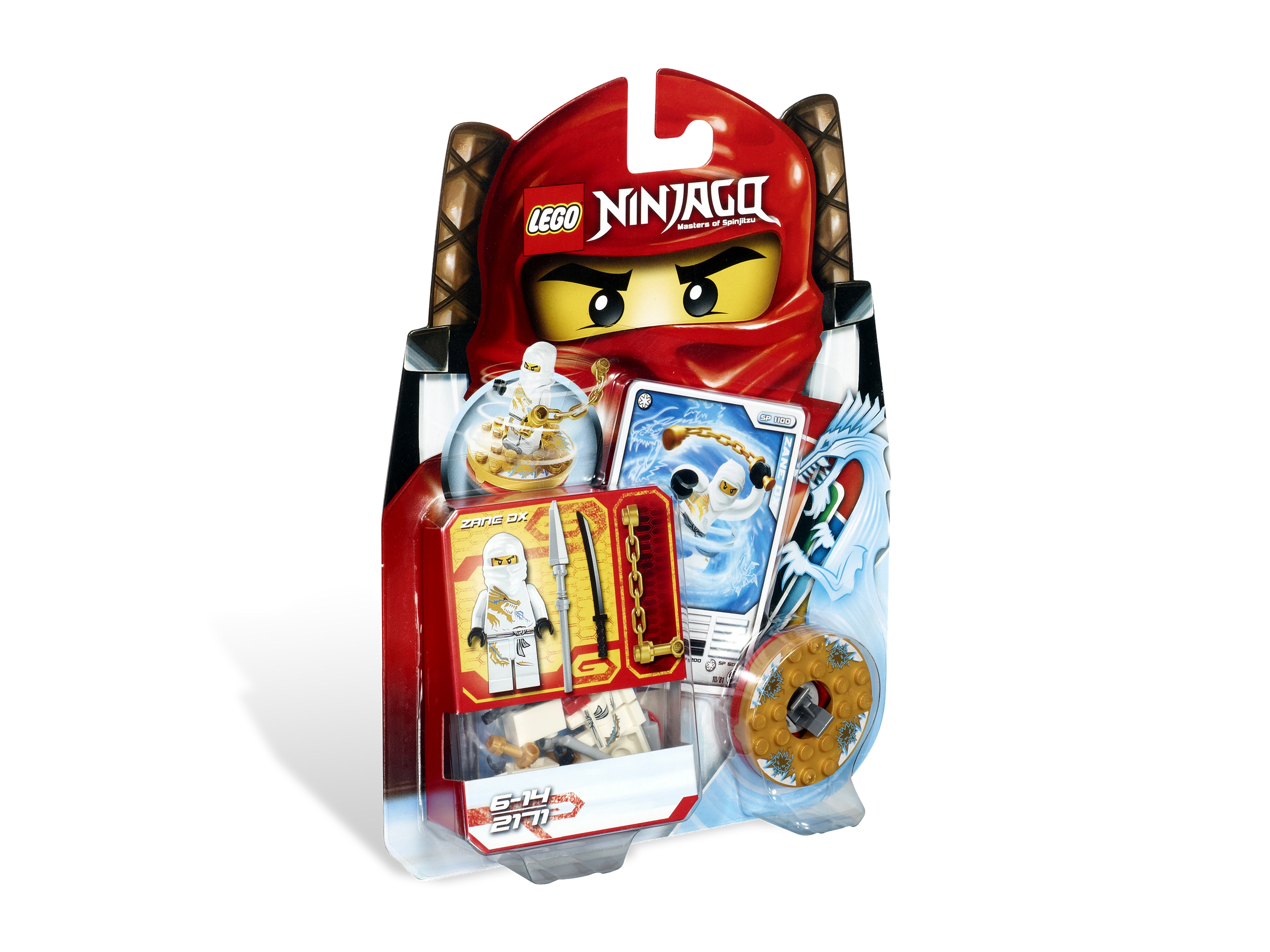 lego ninjago zane spinner