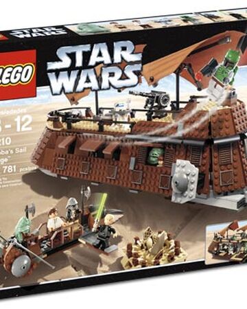 lego star wars jabba's sail barge 6210