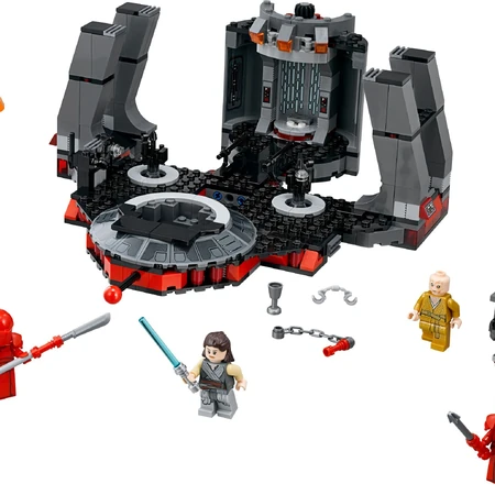 lego star wars snoke throne room