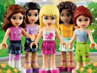 lego friends mini figures