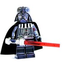 chrome lego darth vader