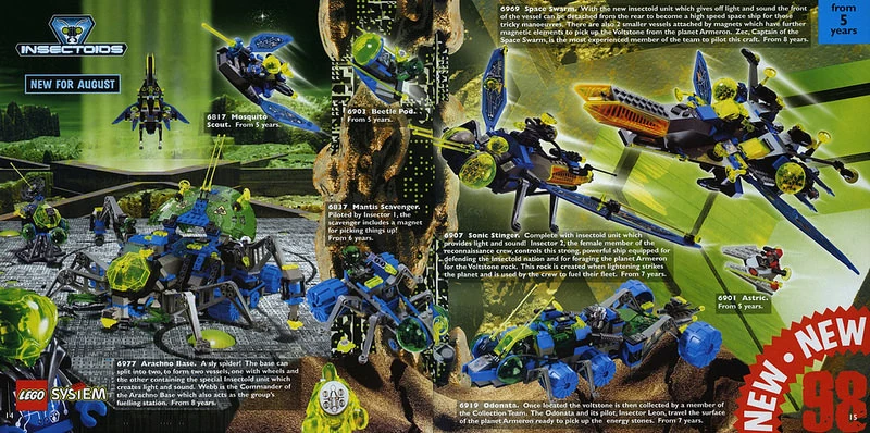lego insectoids sets