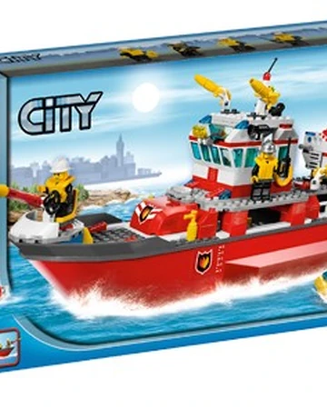 lego city 2008 fire boat