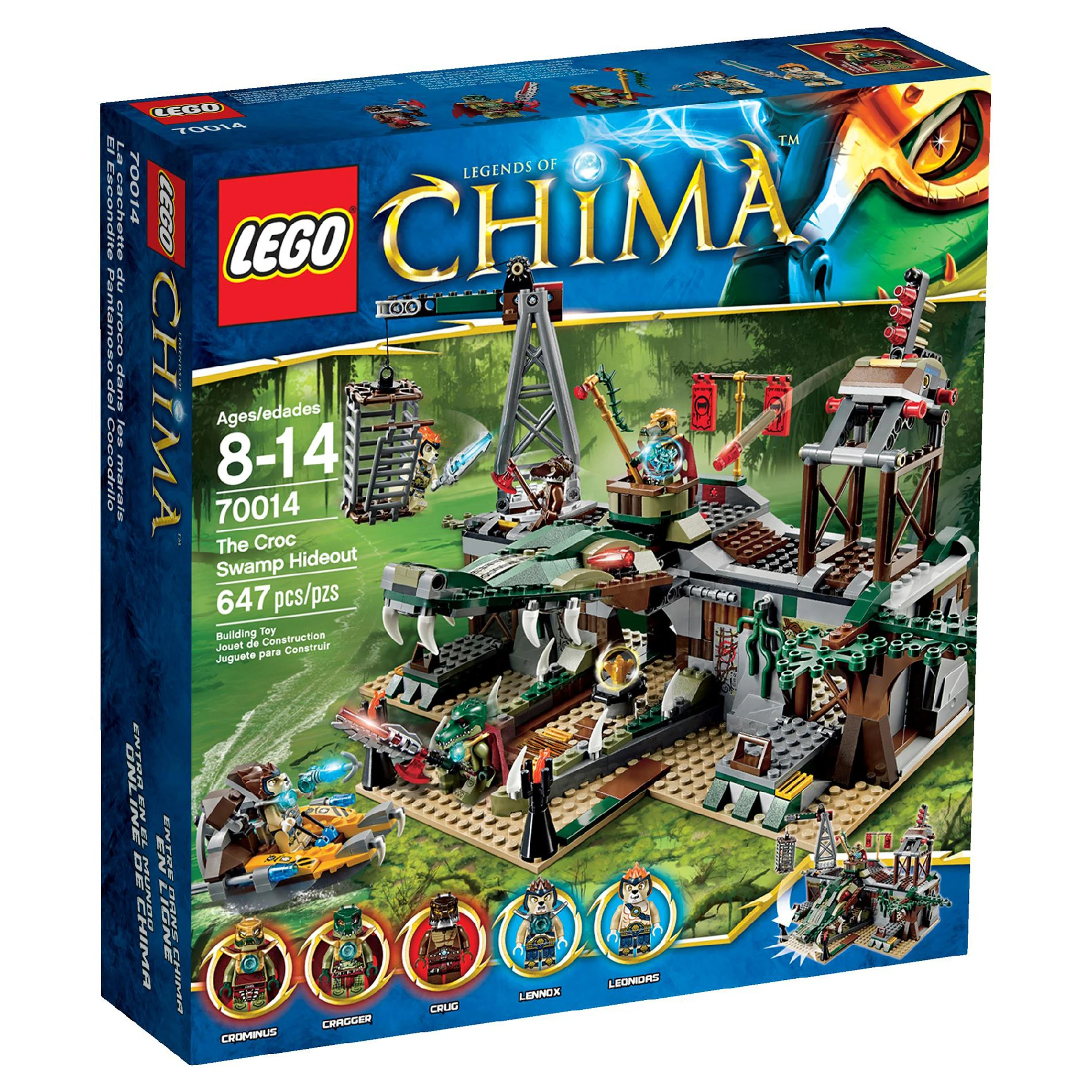 lego chima alligator