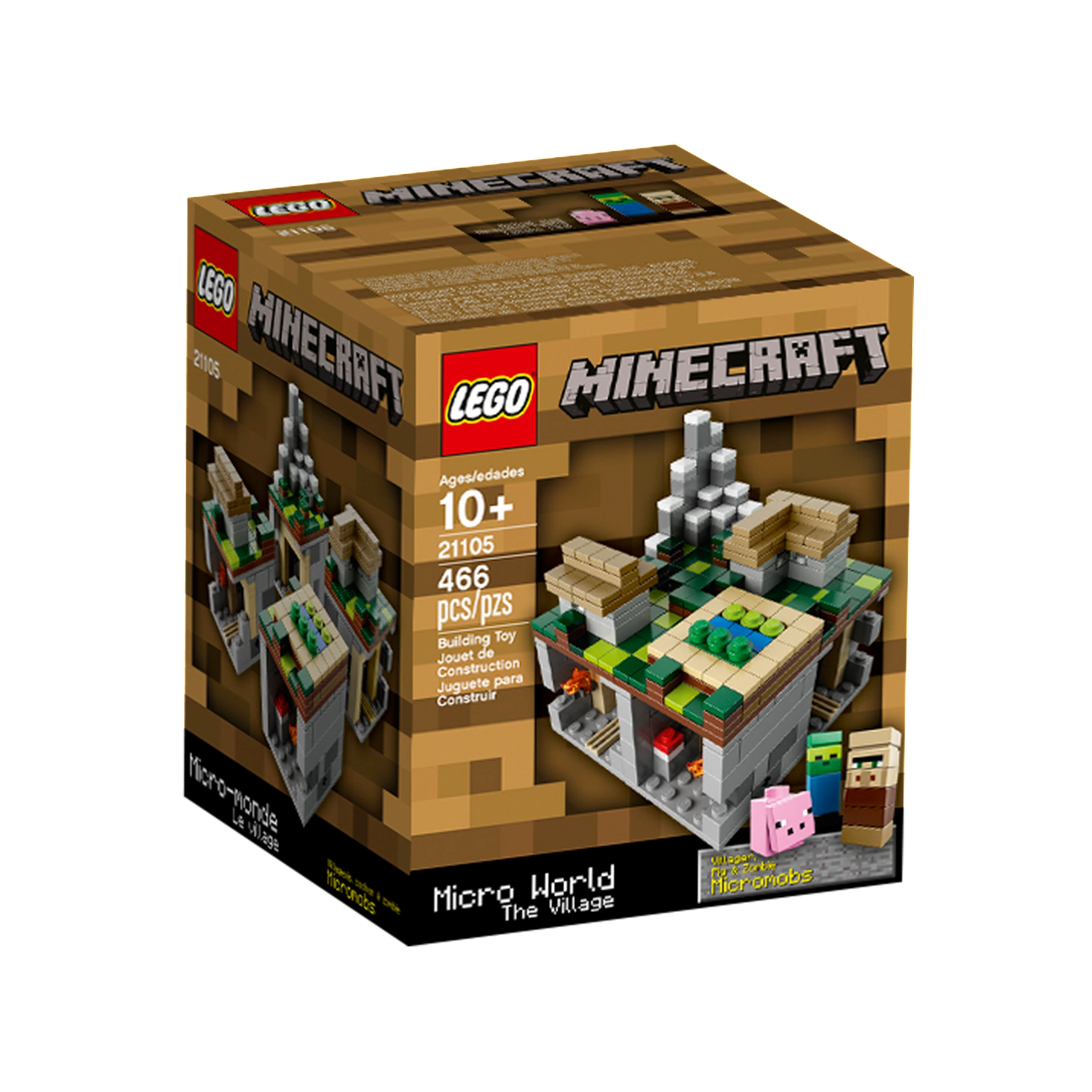 Village minecraft lego mountain cave,21105 the village brickipedia fandom