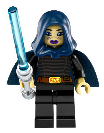 Barriss Offee minifigure from set 75206 Lego Star Wars