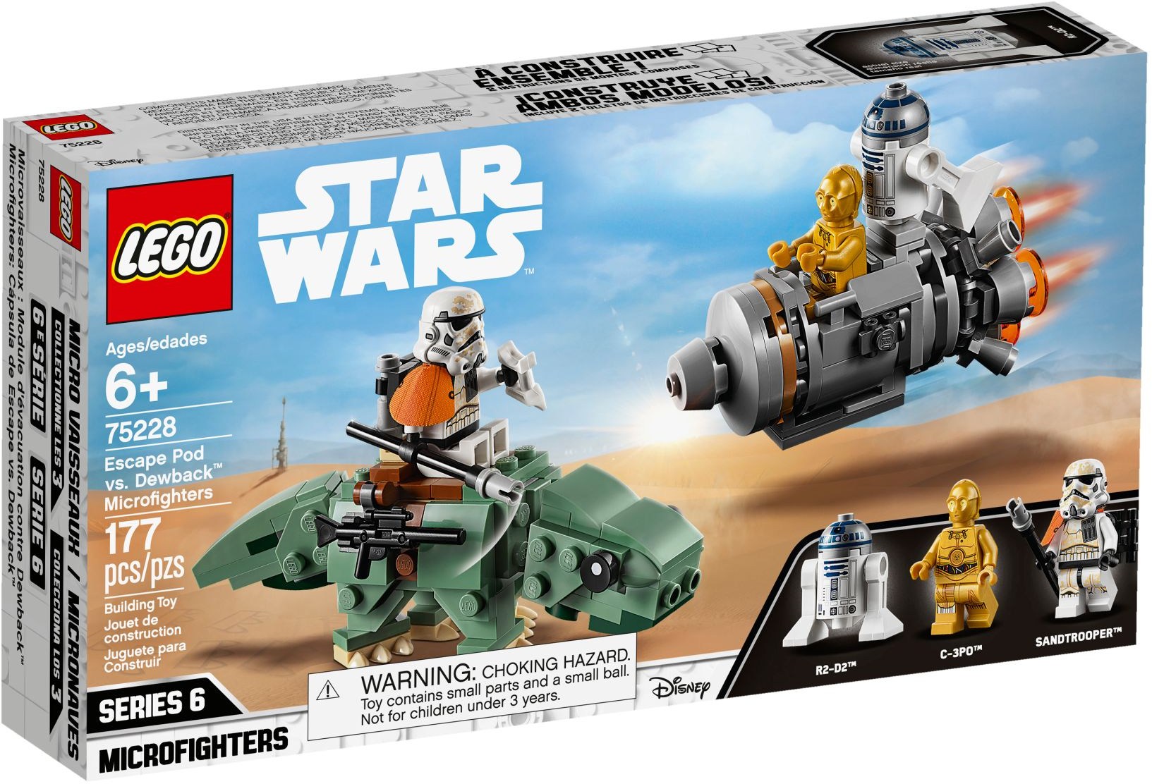 Escape Pod Vs Dewback Microfighters Brickipedia Fandom