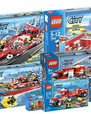 lego city 2008 fire boat