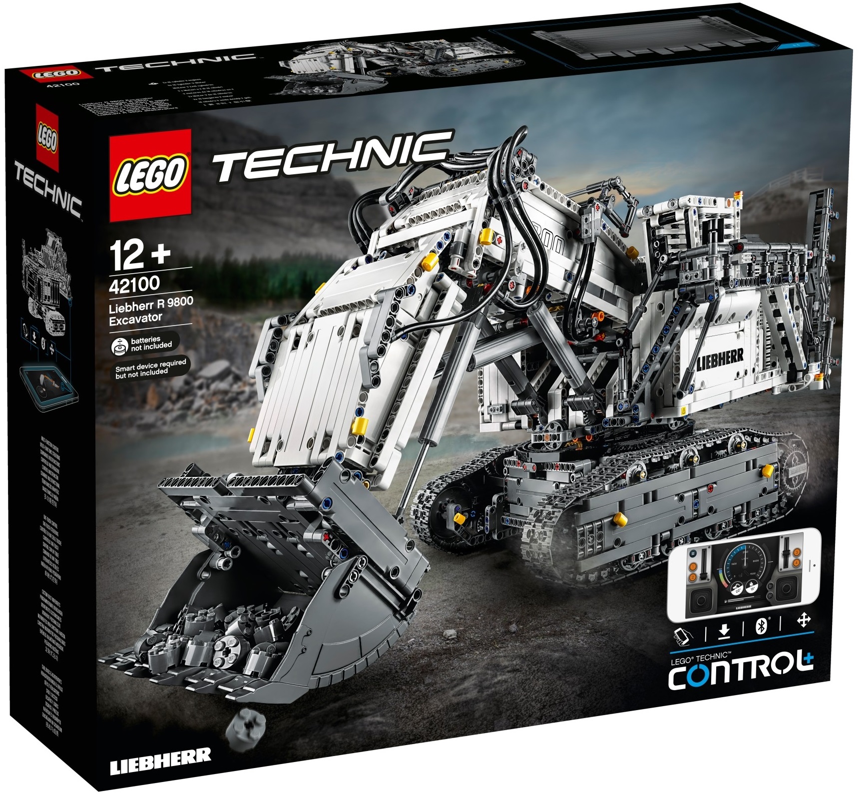 42100 lego liebherr