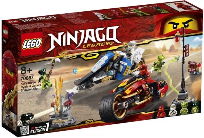 lego ninjago kai's blade cycle 9441